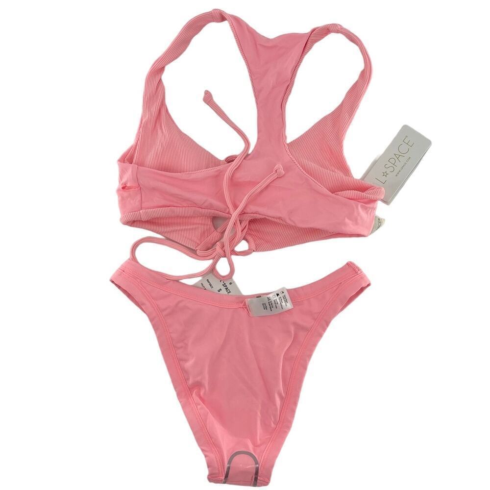L*Space SET Dax Bikini Top And Foley Bottom Bitsy  Small - Picture 8 of 10